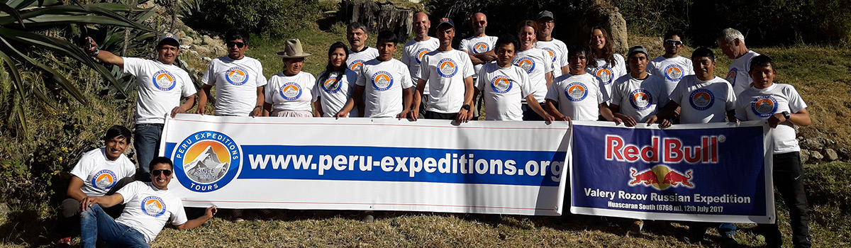 Our Team of Peru Expeditions with World Wide Partners