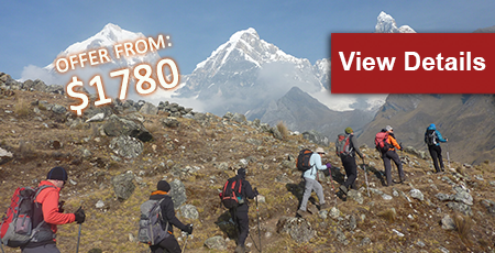 Peru: Hiking Trekking Huayhuash Climb Nevado Diablo Mudo (5350 m) & Climbing Nevado Vallunaraju (5686 m)