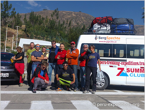 Peru expeditions: Our own transport for Cordillera Blanca and Cordillera Huayhuash