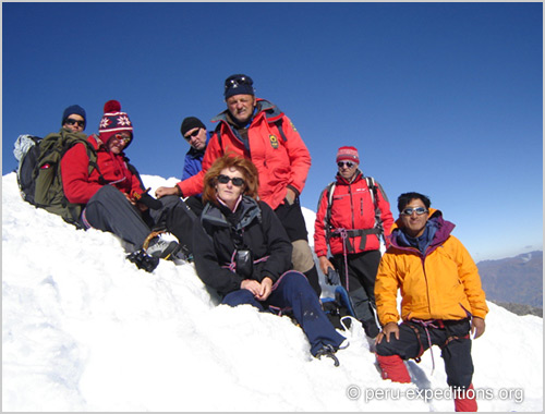 Climb Nevado Ishinca (5530 m)