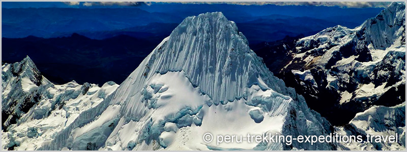 Peru: Expeditions Nevados Alpamayo (5947 m), Artesonraju (6025 m) and Huascaran (6768 m)