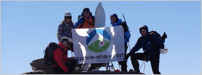 The project Explore & Share - Trekking Community